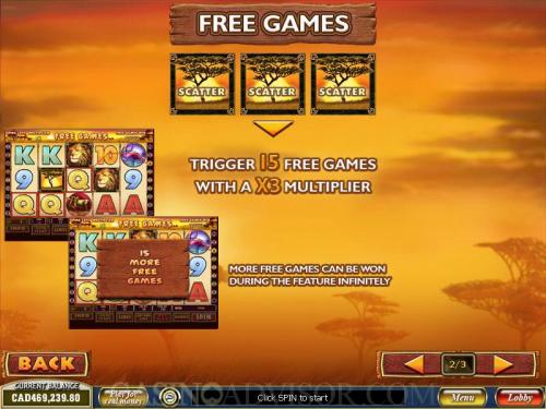 รูปแบบจ็คพ็อตเกม Safari Heat  : ซาฟารี ฮีท