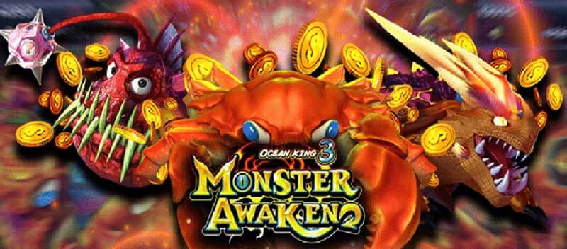 PAY LINES ในเกม Fish Hunter Monster Awaken