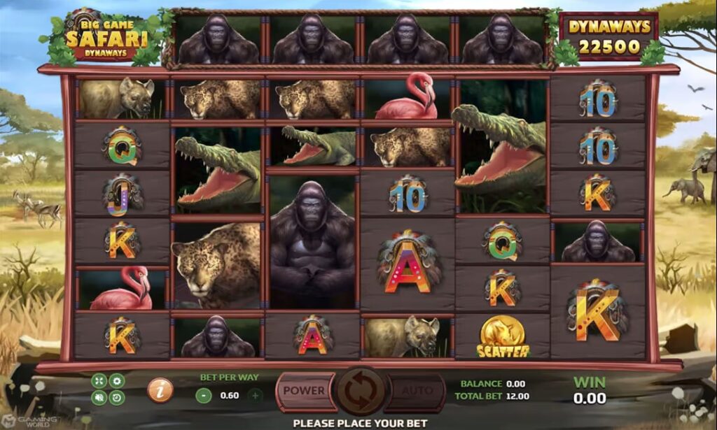 รูปแบบแจ็คพ็อตเกม Big Game Safari : บิ๊ก เกม ซาฟารี