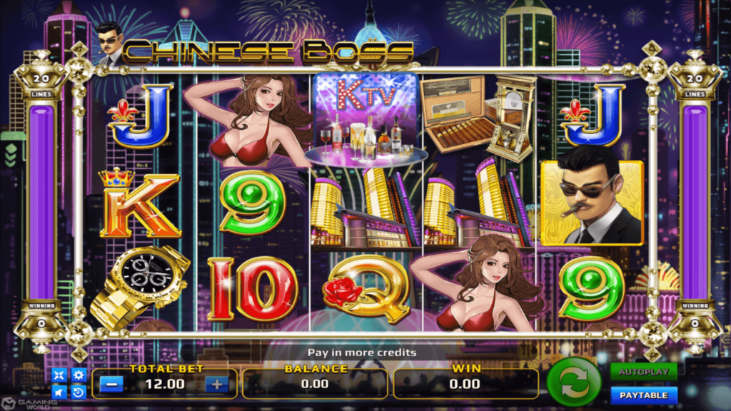 รูปแบบแจ็คพ็อตเกม Chinese Boss : ไชนีส บอส