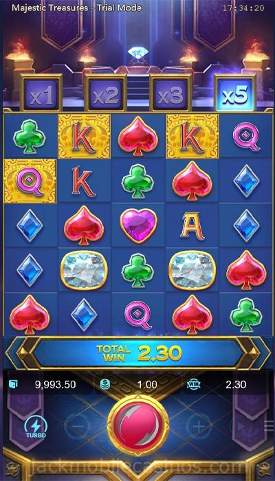 กฎกติกาเล่น PG SLOT MAJESTIC TREASURES