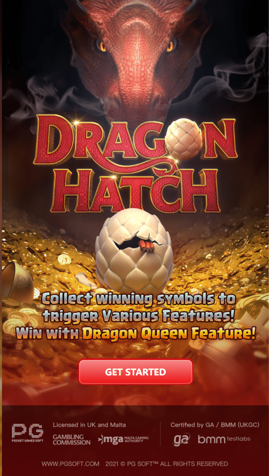 ฟีเจอร์พิเศษของเกมพีจีสล็อต DRAGON HATCH