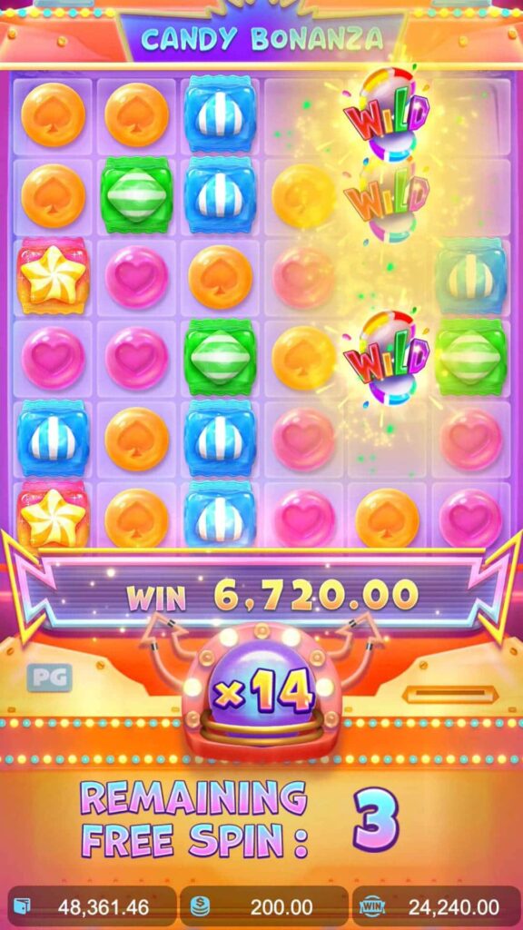 กฎกติกาเล่น PG SLOT CANDY BONANZA