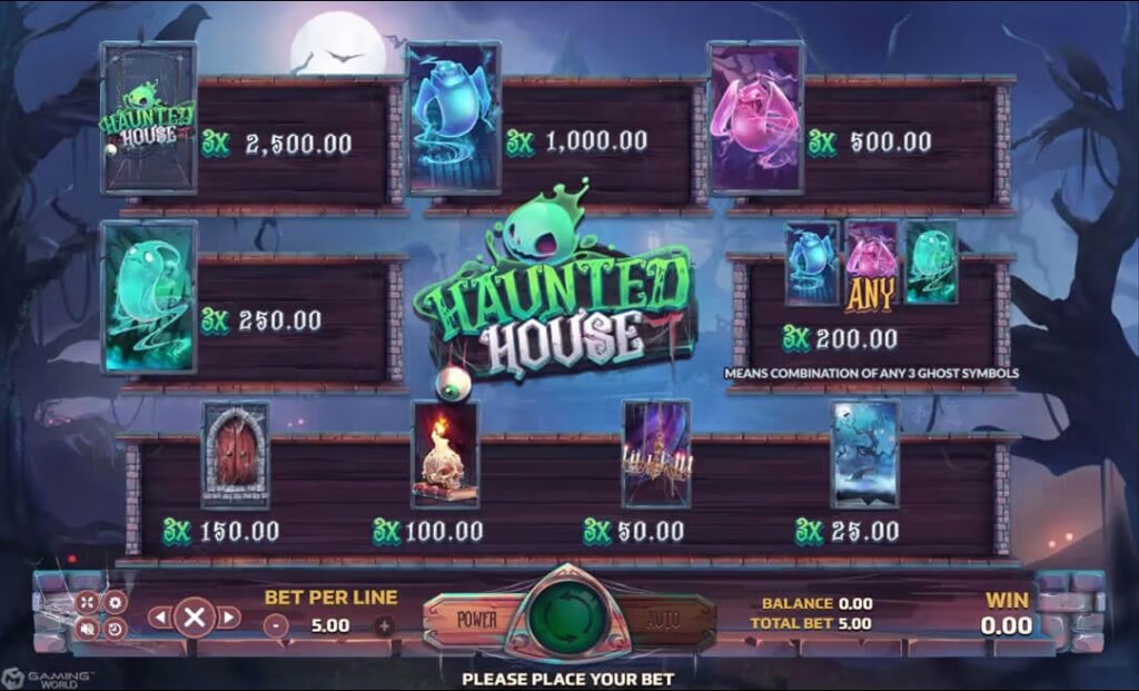 Haunted House slotxo slotxofun ทดลองเล่น