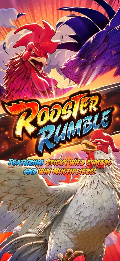 Rooster Rumble สล็อต PG SLOTXO-FUN ทดลองเล่น