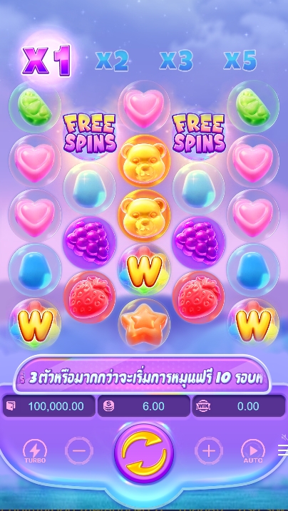 Fruity Candy PG SLOT slotxo-fun ทดลองเล่น