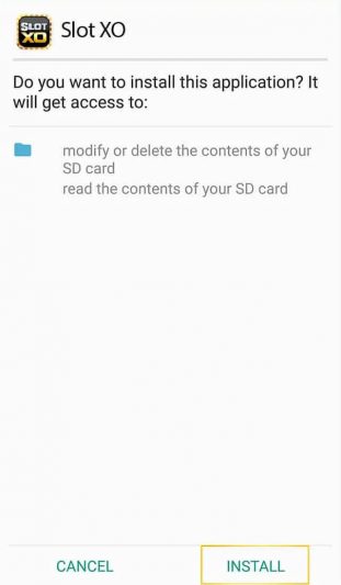 สมัครสล็อต XO ขั้นตอนที่ 4. วิธีติดตั้ง SLOTXO บน Android